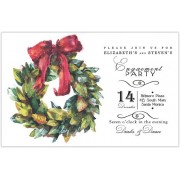 Christmas Invitations, Magnolia Wreath, Odd Balls